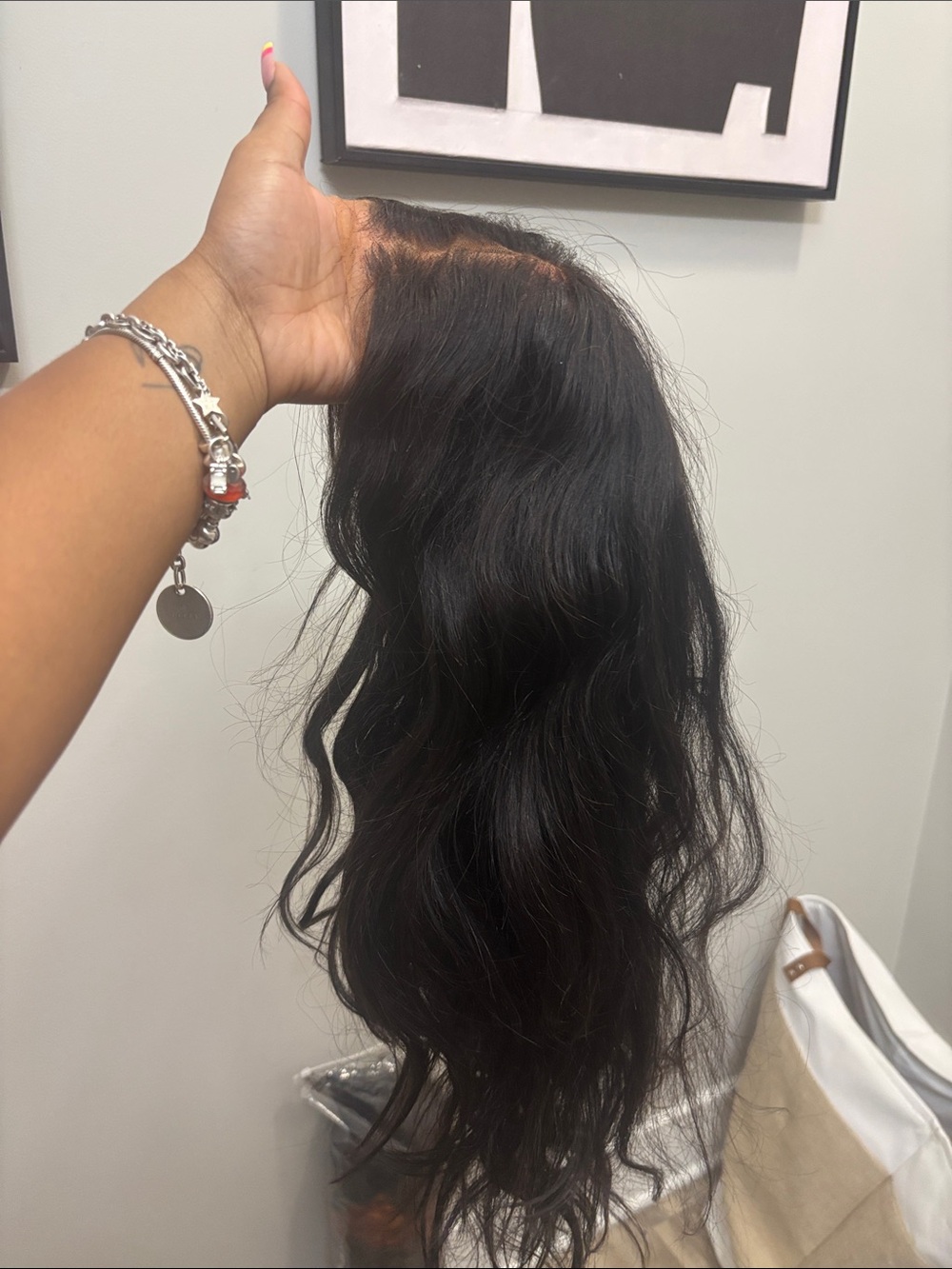 24” body wave human hair wig